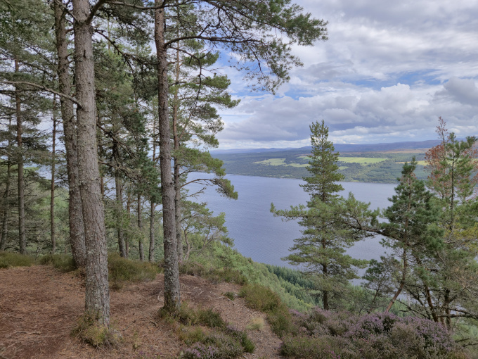 First view of loch ness